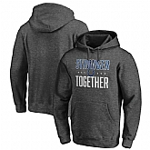 Men's Indianapolis Colts Heather Charcoal Stronger Together Pullover Hoodie,baseball caps,new era cap wholesale,wholesale hats